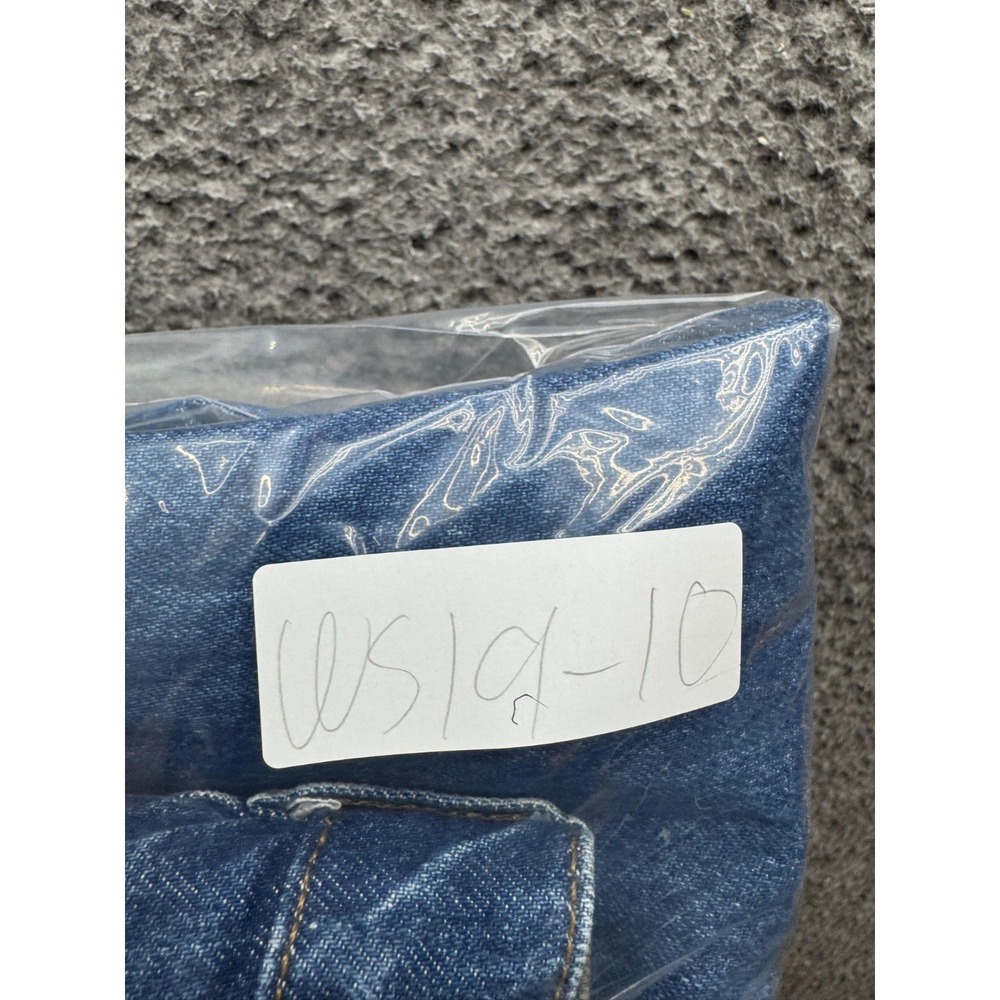 Reformation Cary Low Rise Slouchy Wide Leg Jeans Dark Wash Blue Womens Size 29 - Picture 15 of 15